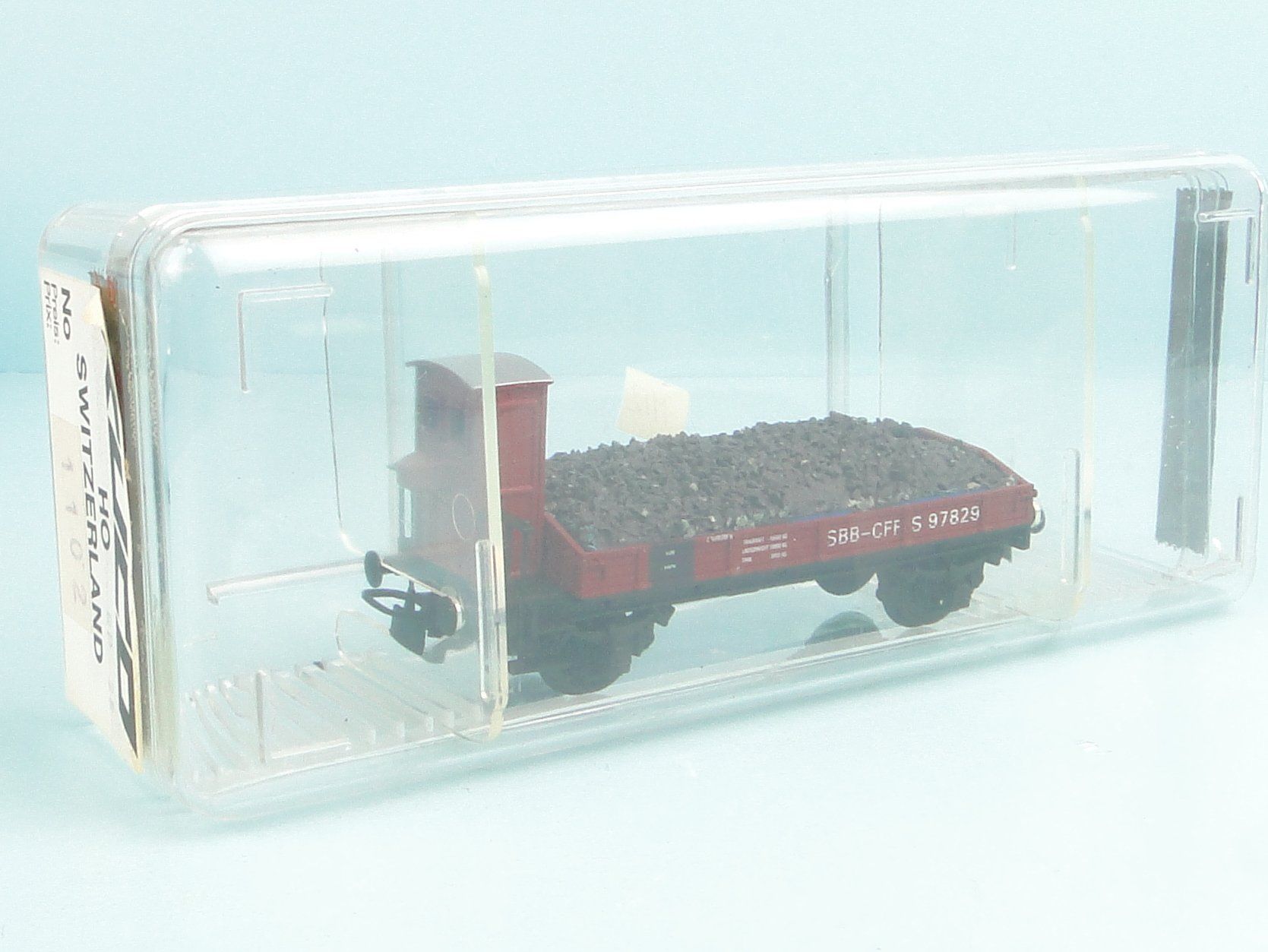 Modellini di ferrovie: Ruco 1102 SBB Flachwagen S97829 – Usato da Bülach venduto da cann11 3