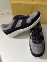 Baskets homme Ströber MARIAN Nubuk 44 gris+marine Neuves