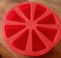 Moule à gâteau silicone orange - idéal pour l'automne!
