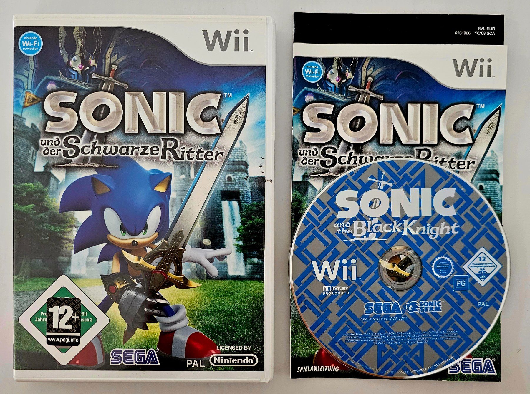 Giochi: Sonic und der Schwarze Ritter (Wii) – Usato da Holziken venduto da Miglioregamesnmore