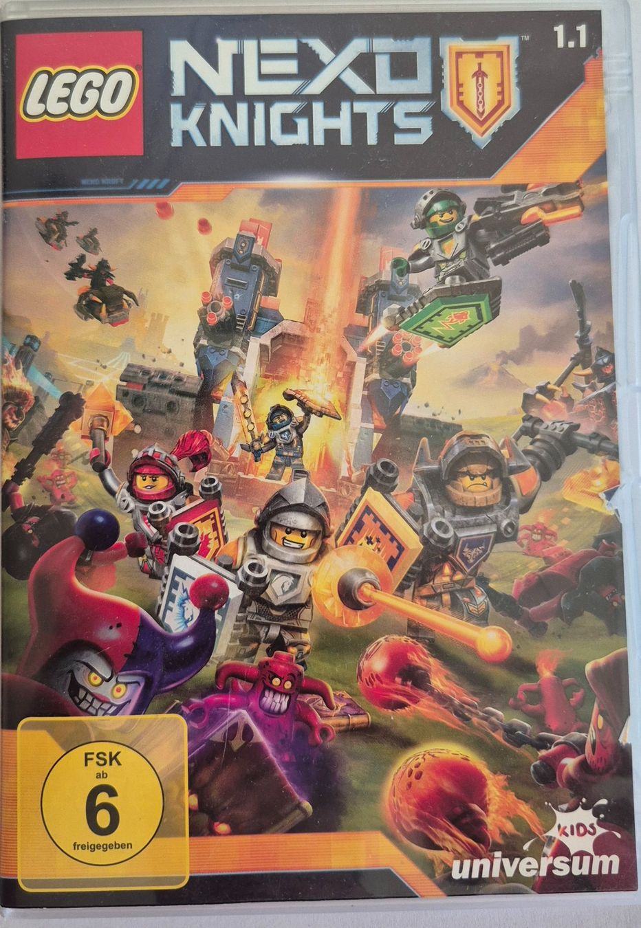 Tutti i DVDs: NEXO KNIGHTS – Usato da Nänikon venduto da Scarnuz13