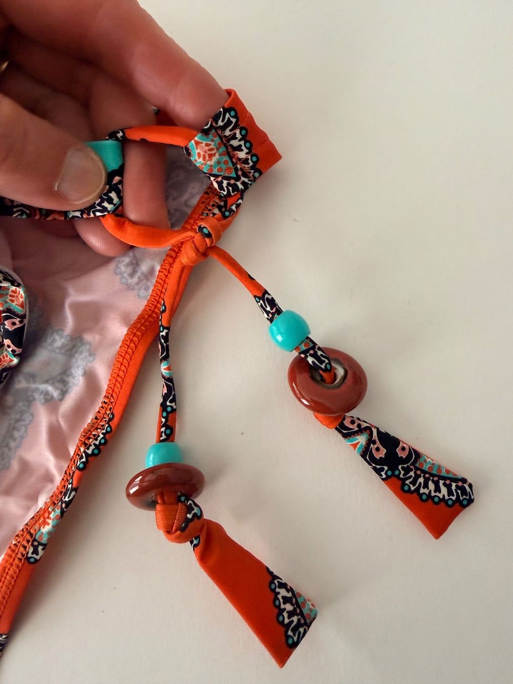 Chantelle Badekleider & Bikinis: CHANTELLE, Bikini, Grösse 75C/38, Farbe Orange mit Muster – Neu und originalverpackt aus Rudolfstetten von gst_g7xl 2