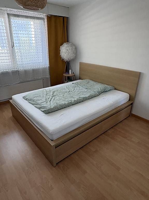 Letti: Malm-Bett 160cm mit Lattenrost – Usato da Schaffhausen venduto da kri_lbs7