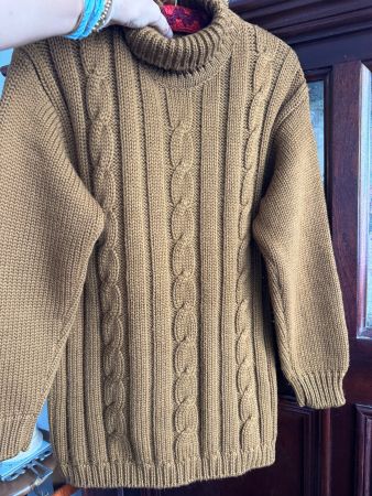 Schurwolle Pullover Strickpullover
