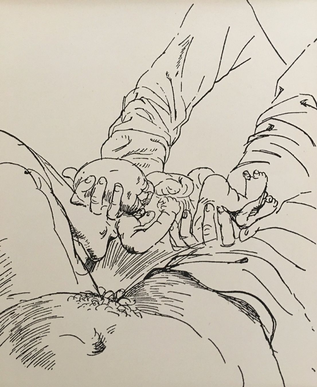 Grafica & Litografie: Otto Dix       "Neugeborenes Kind"    Strichätzung – Usato da Nennigkofen venduto da juhit 3