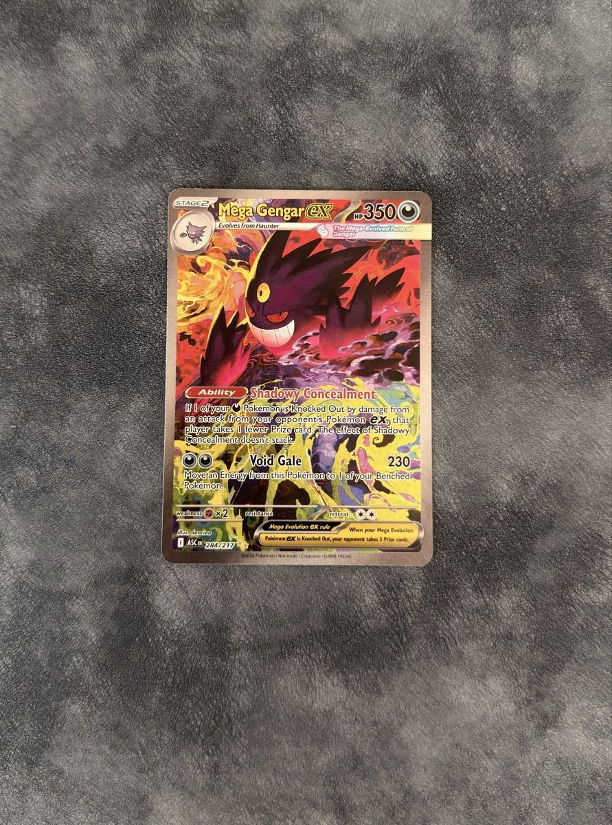 Pokémon Carte collezionabili: Mega Gengar EX ASC284  – Nuovo (secondo la descrizione) da Holderbank AG venduto da ale_151