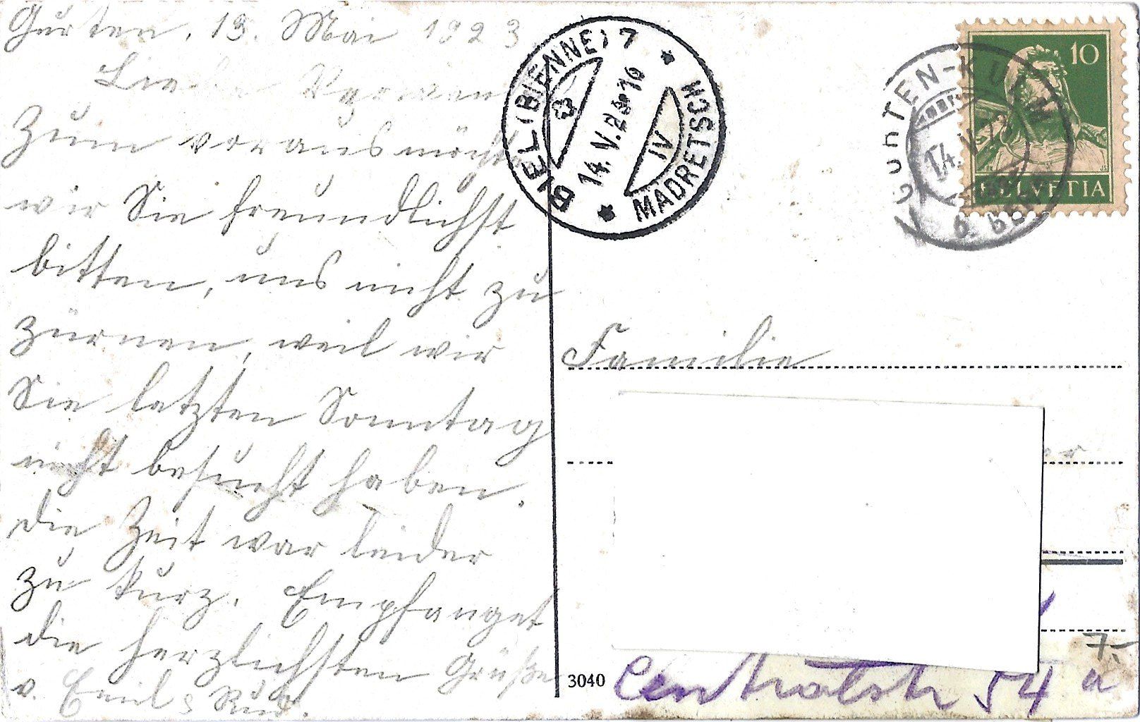 Cartes postales: Bern.  Gurten – D'occasion à Bütschwil par Jackson1A 1