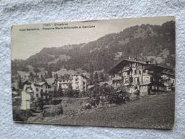 antike Ansichtskarte, Chesieres
