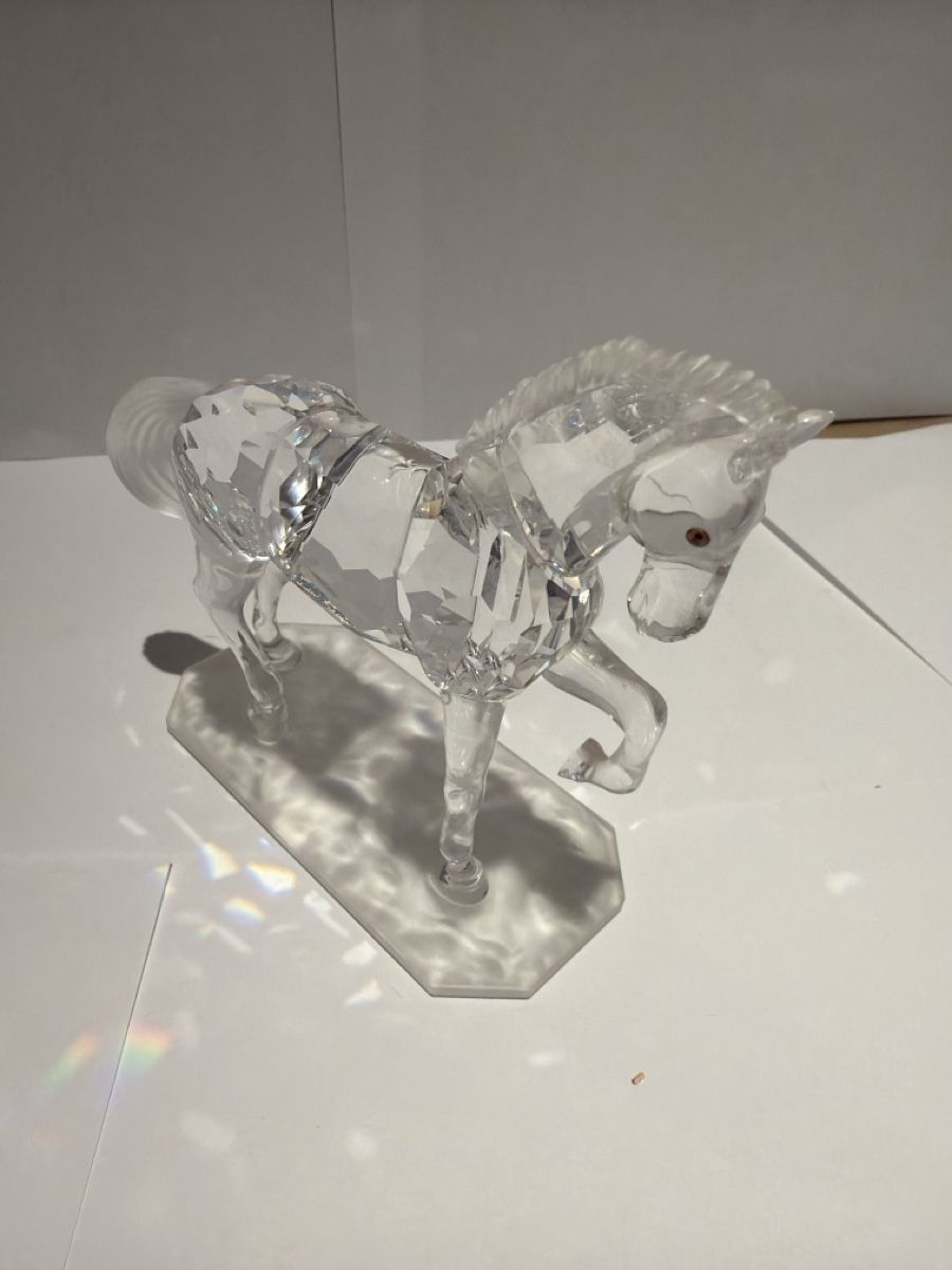 Tutte le decorazioni: Figurine en cristal cheval – Usato da Echallens venduto da leo_dk2d 1