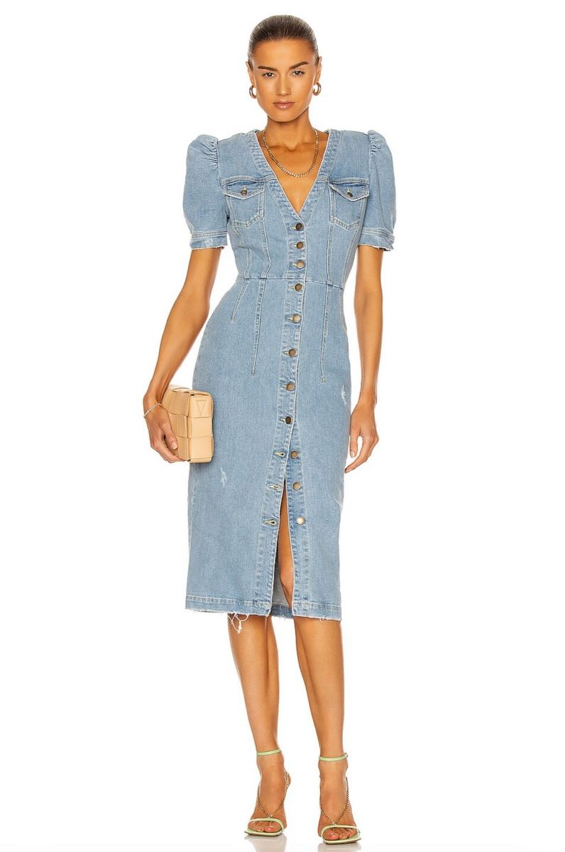 Cult Gaia Vestiti: Retrofête Annie Jeans-Kleid Grösse M – Usato da Zürich venduto da kiflicaodcokolade