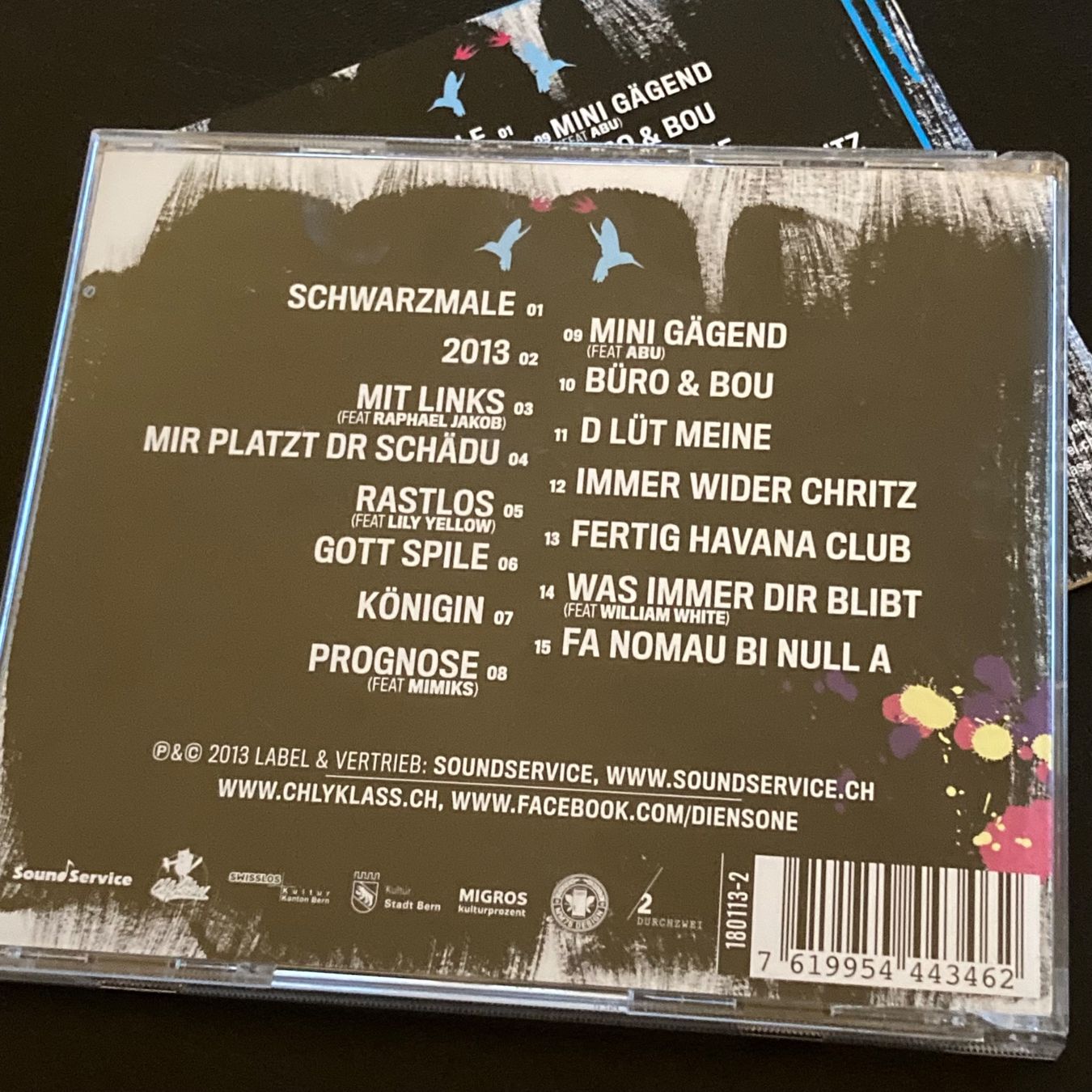 CD: Diens - Schwarzmale | Wurzel 5 – Usato da Bern venduto da Ntsamina 1