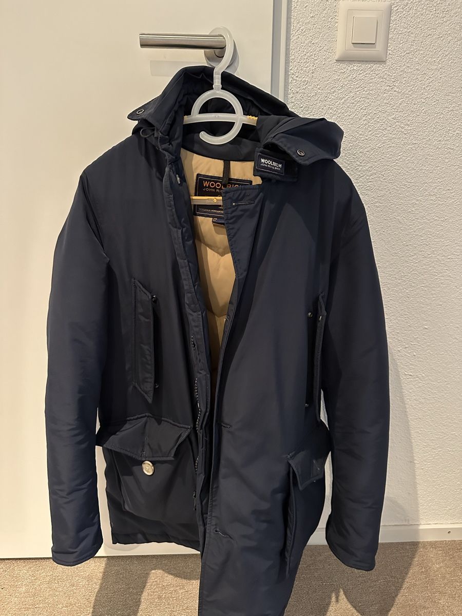 Woolrich Cappotti: Woolrich Parka Blau – Usato da Pfäffikon SZ venduto da Maesech 1