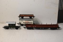 Versch Güter/Pers Wagen HO/DC/AC gemischt ohne OVP