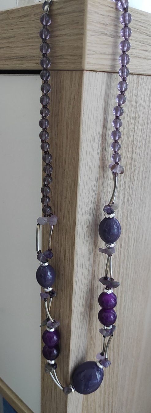 Catenine: Collier avec des ametistes – Nuovo (secondo la descrizione) da Renens VD venduto da cla_7zv5 1