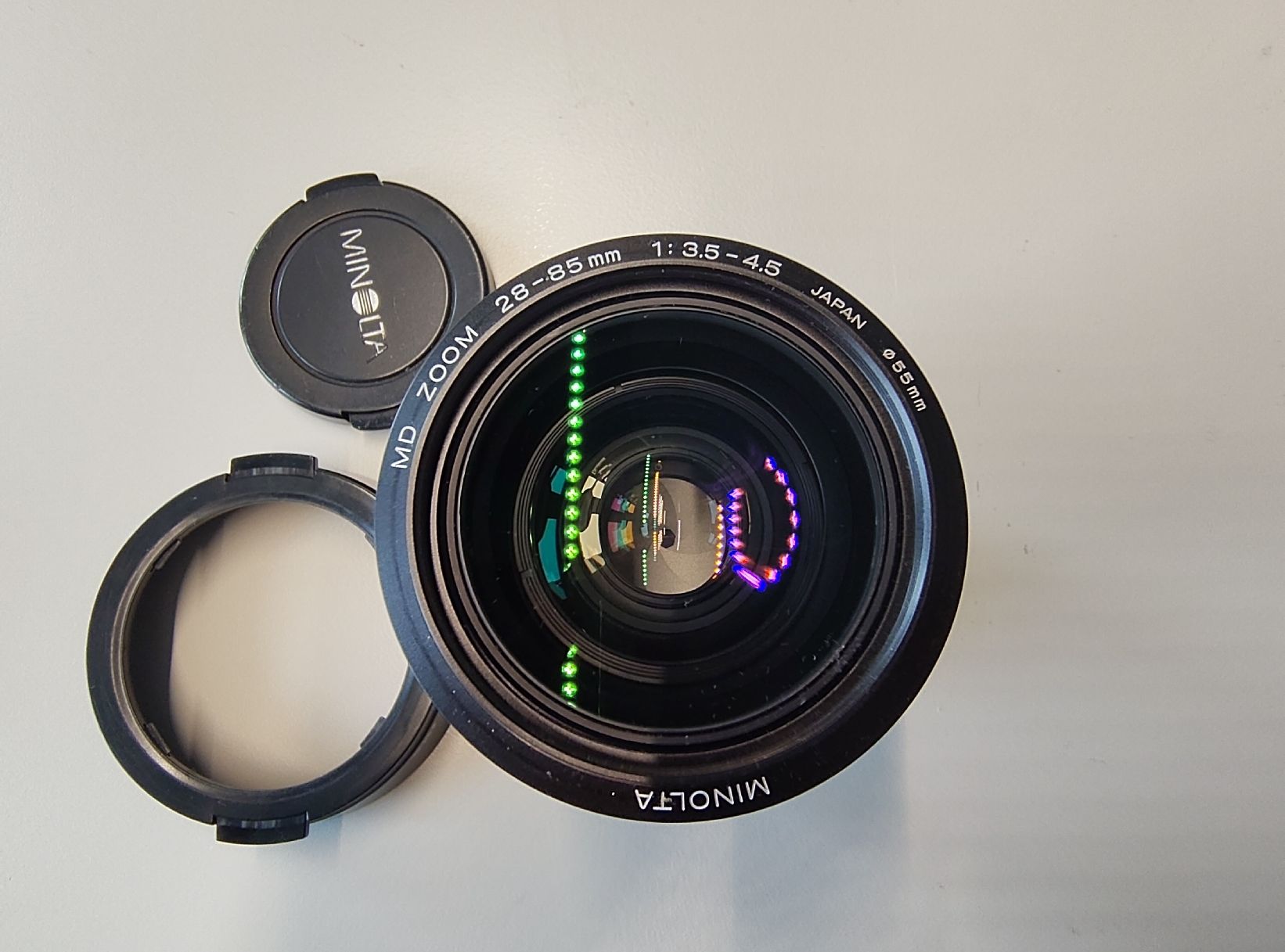 Minolta Obiettivi: Minolta MD Zoom 28-85mm 1:3.5-4.5 – Usato da Zürich venduto da s_a11 1