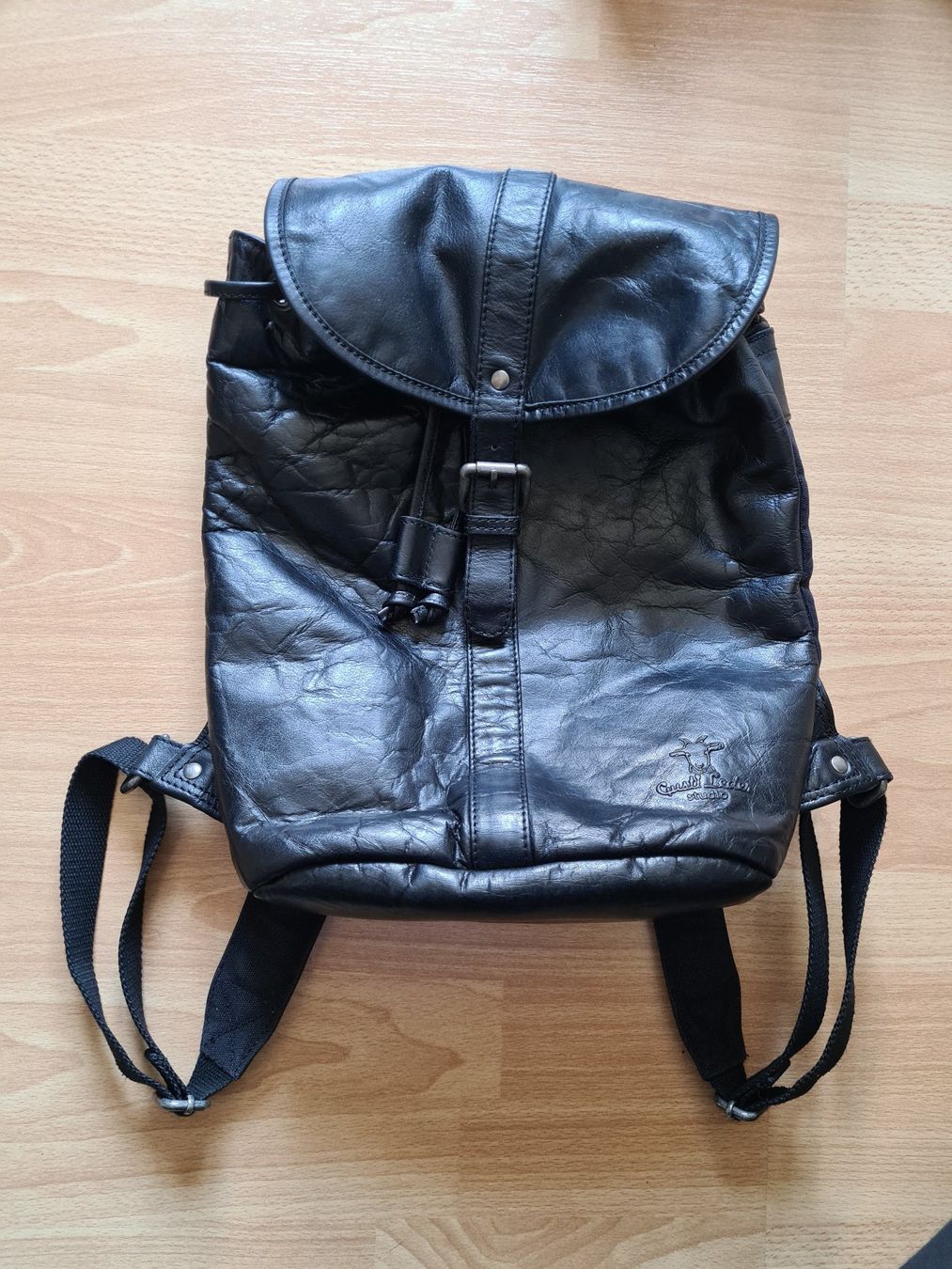 Zaini: Gusti Leder Rucksack schwarz – Nuovo (secondo la descrizione) da St. Gallen venduto da Demos86 1