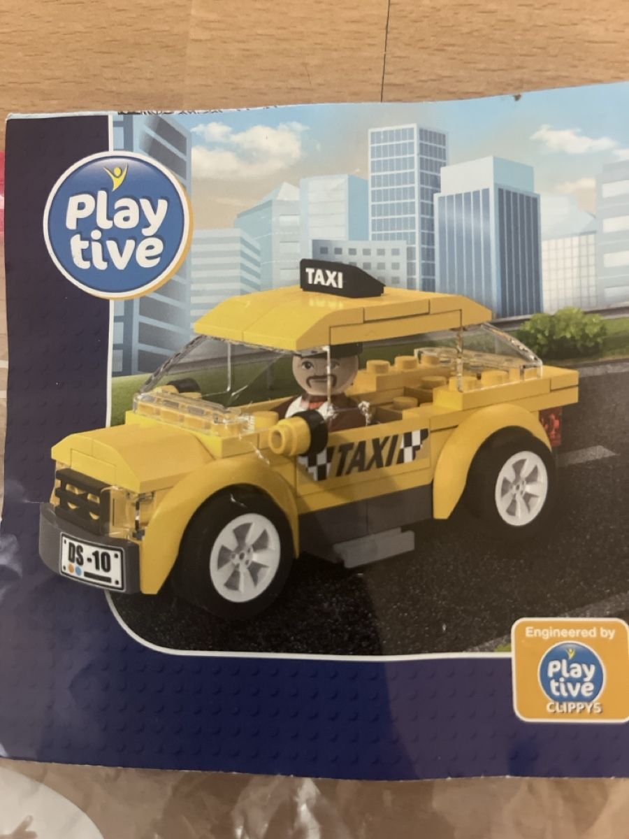 Jeux de construction: Playtive Taxi  – D'occasion à Domat/Ems par anomis86