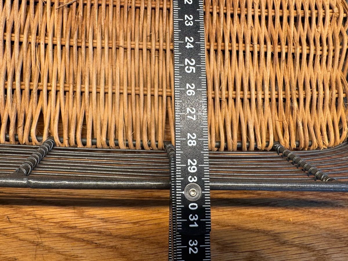 Servierplatten: Servier Tablet aus Metall & Rattan – Gebraucht aus Niederbüren von poschti 7