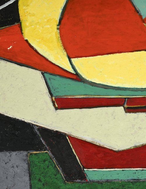 Dipinti: Important cubist painting tableau by Gilbert Thevenot – Usato da Apples venduto da the_7jtf 1