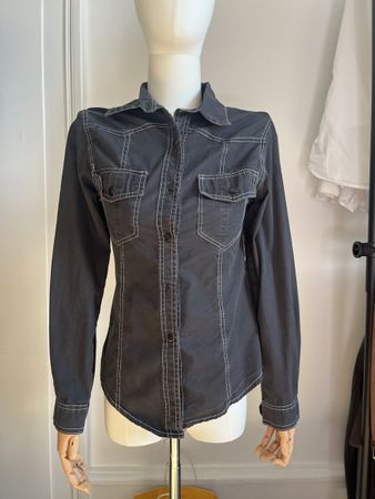 Vintage Style Western Shirt, Size Small