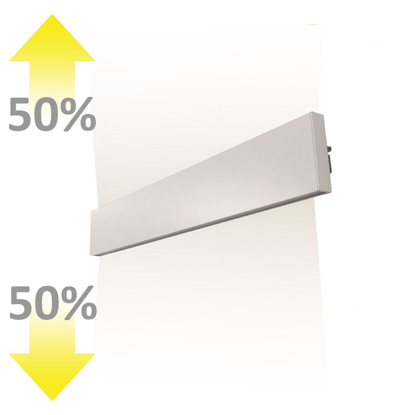 Lampade: LED Wandleuchte Up-and-Down, 61 cm Länge – Nuovo (secondo la descrizione) da Kreuzlingen venduto da Smart-Light 2