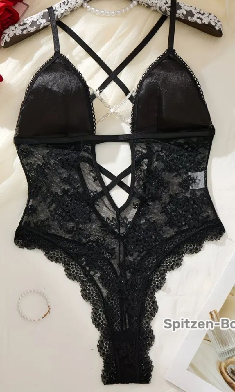 Sonstige Unterwäsche: Dessous Body Schwarz Gr.M – Neu (gemäss Beschreibung) aus Bremgarten b. Bern von kat_59rw
