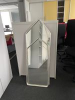 Spiegel im speziellen Design, Weissgold