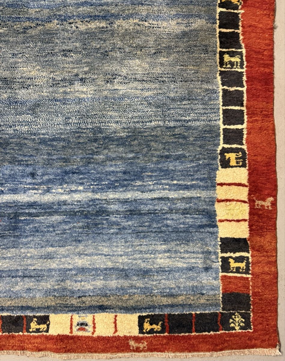 Gabbeh Tappeti: Schöner Perserteppich Gabbeh 253x190.cm – Usato da Büron venduto da Filadefia-888 3