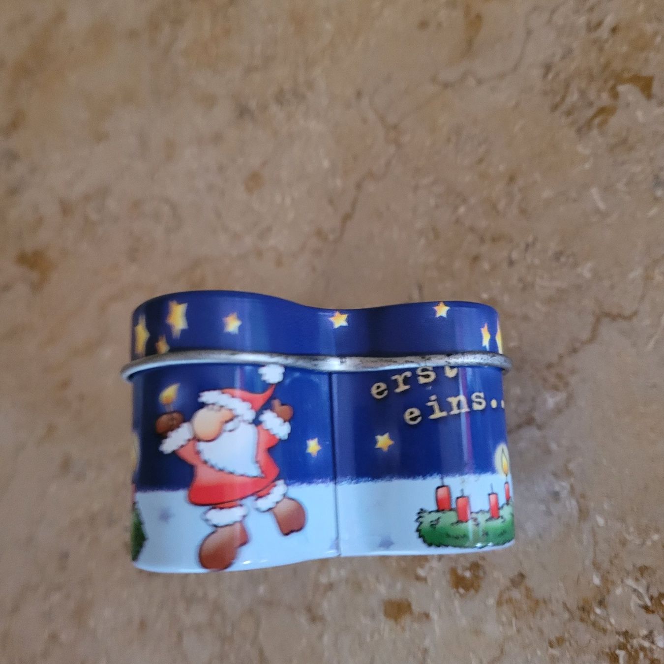 Alle Dekorationen: Blechdose Advent; Grösse ca 5.5 cm Durchmesser – Gebraucht aus Hondrich von Ebro01 3