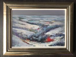 - Kleines Italienisches Gemälde - 13x18cm
