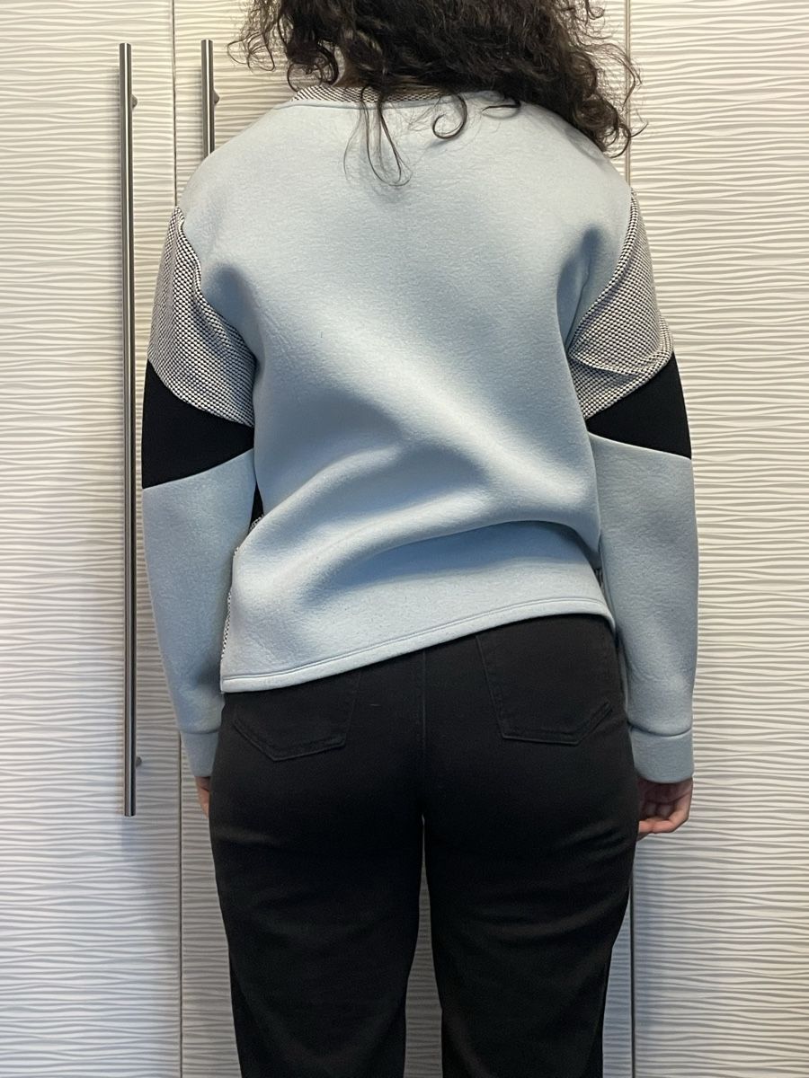 Topshop Top: Topshop Pull manches longues bicolore – Usato da Cressier NE venduto da leiestla 2