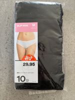 Lot de 10 slips mini taille M 40 - 42 / Noir neuf