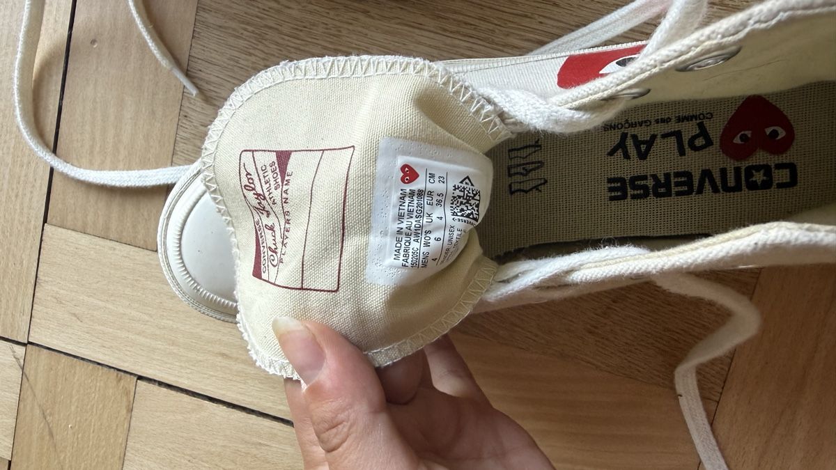 Converse Damenschuhe: Converse x Comme des Garcons Chuck Taylor – Neu (gemäss Beschreibung) aus Bern von ame_q9d2 3