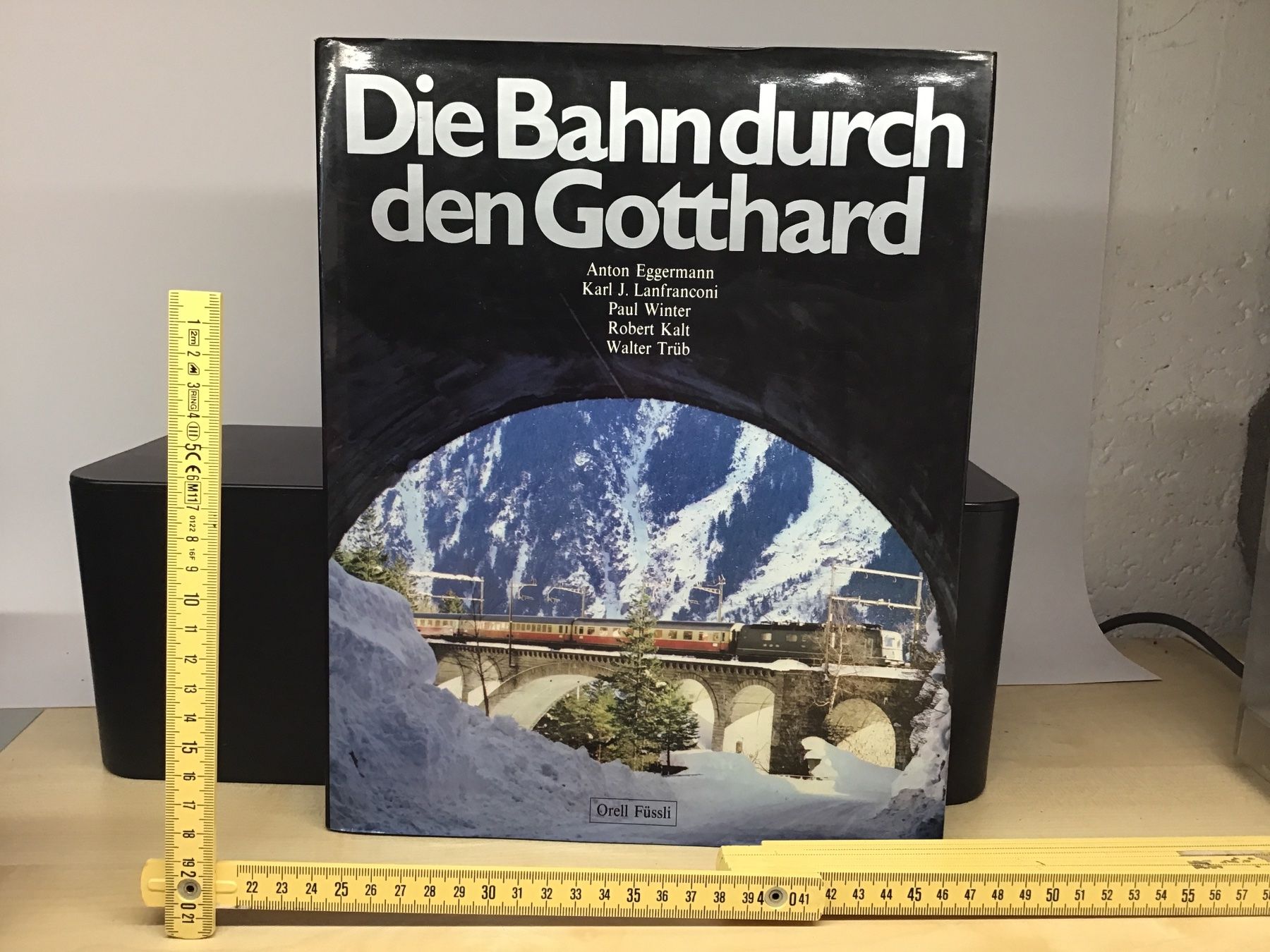 Libri: Die Bahn durch den Gotthard - Orell Füssli – Usato da Männedorf venduto da Modelle-aller-Art
