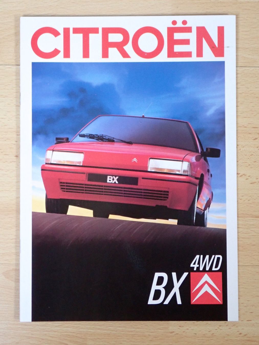 Citroen BX 4WD - Schweizer Prospekt 3.89 - P1574 (Gebraucht) in ...