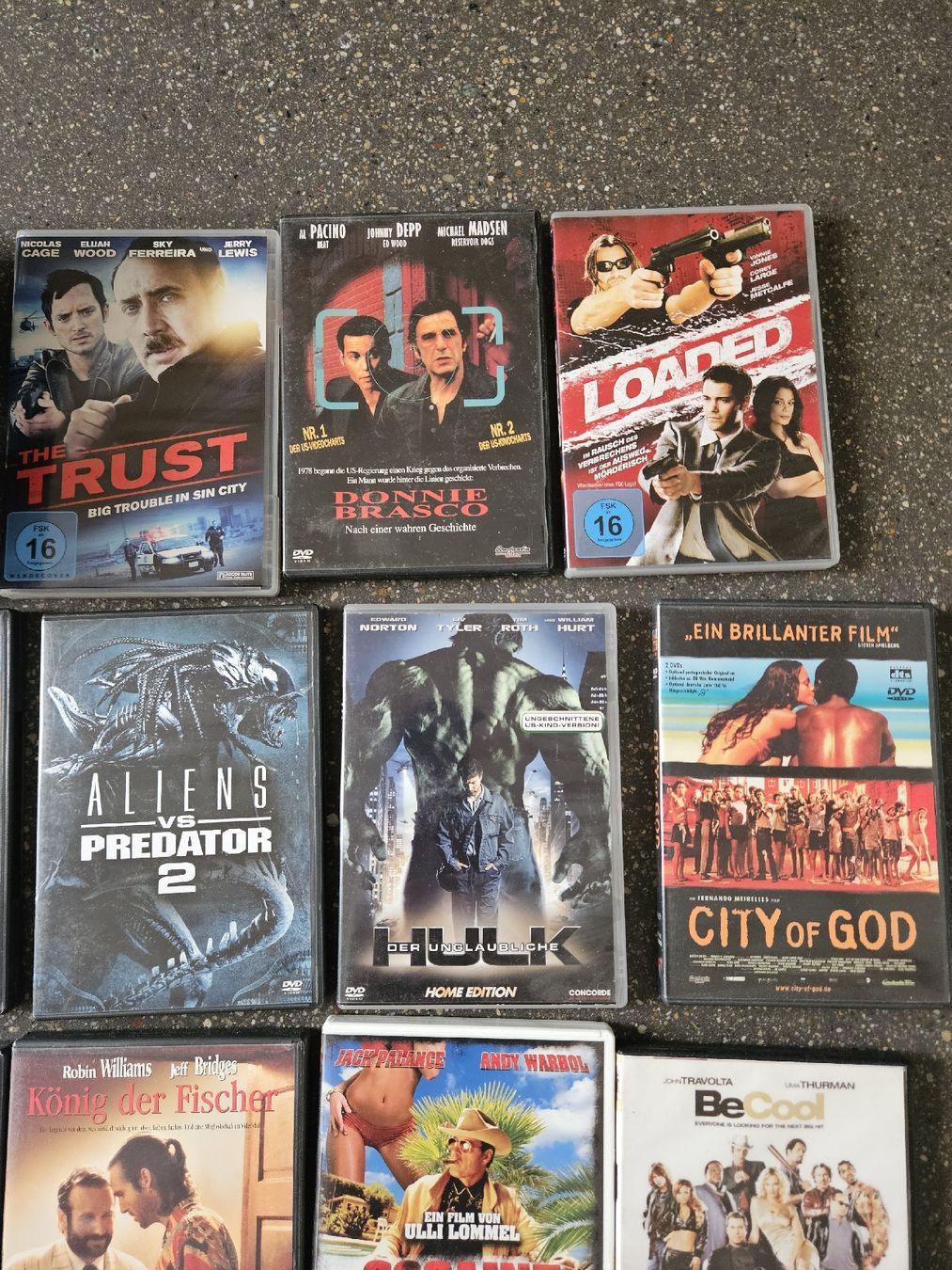 Tutti i DVDs: Diverse DVD-Filme Action Thriller Sammlung – Usato da Anwil venduto da tamoos 3