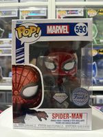 Funko Pop! Marvel: Spider-Man #593 Diamond Collection.