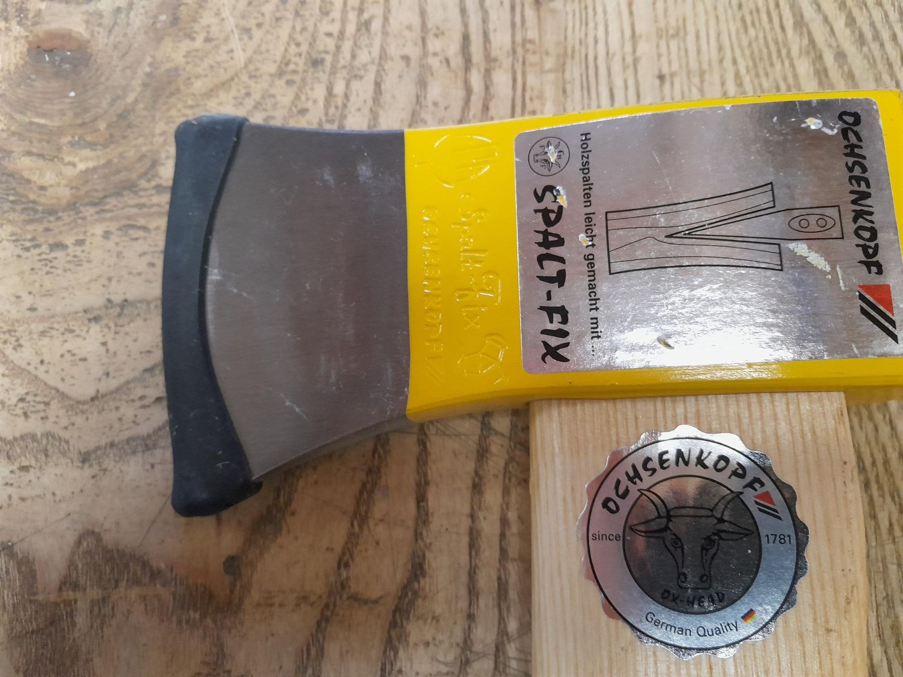 Tutti gli attrezzi: Spaltbeil 1250g von Ochsenkopf – Nuovo e nell'imballaggio originale da Mollis venduto da Pela0 3