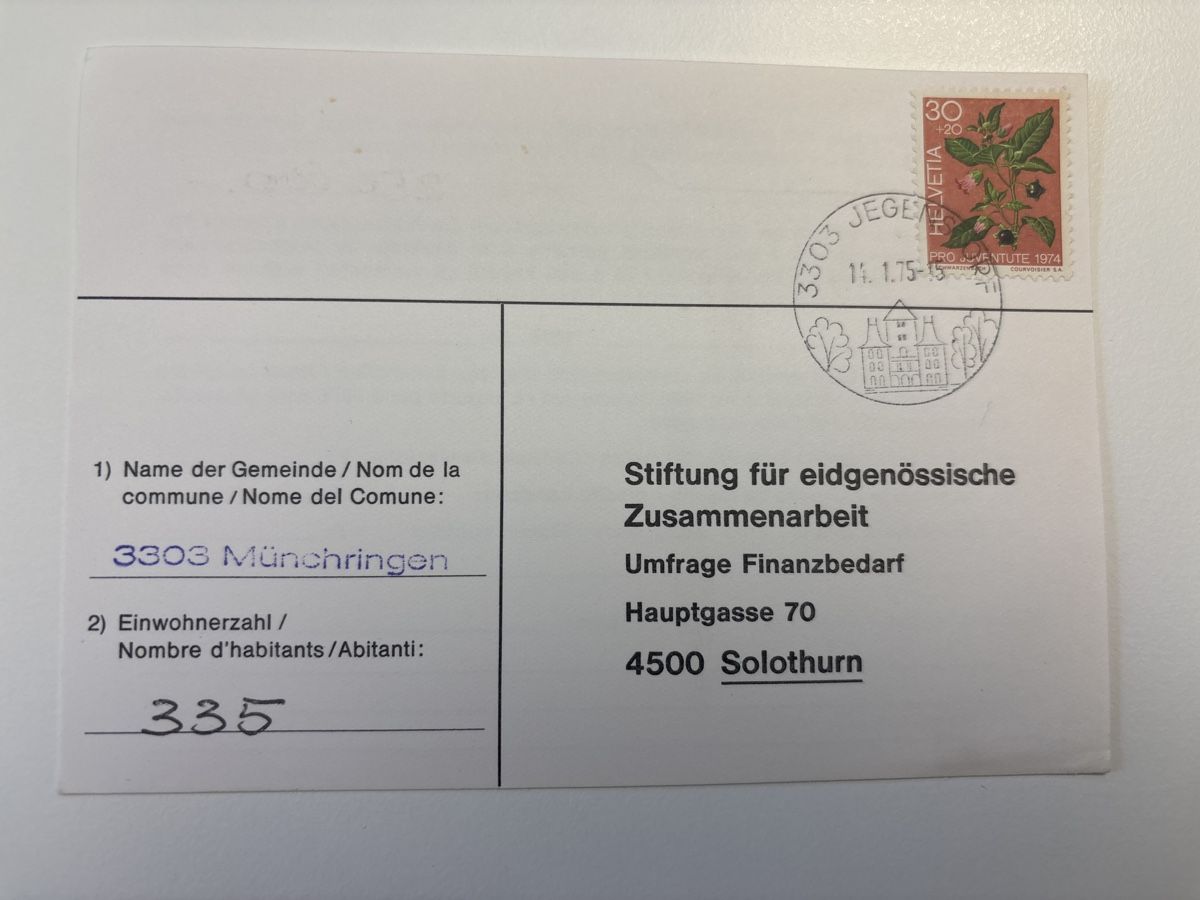 Documenti: Dokument Münchringen – Usato da Zürich venduto da engebrunau