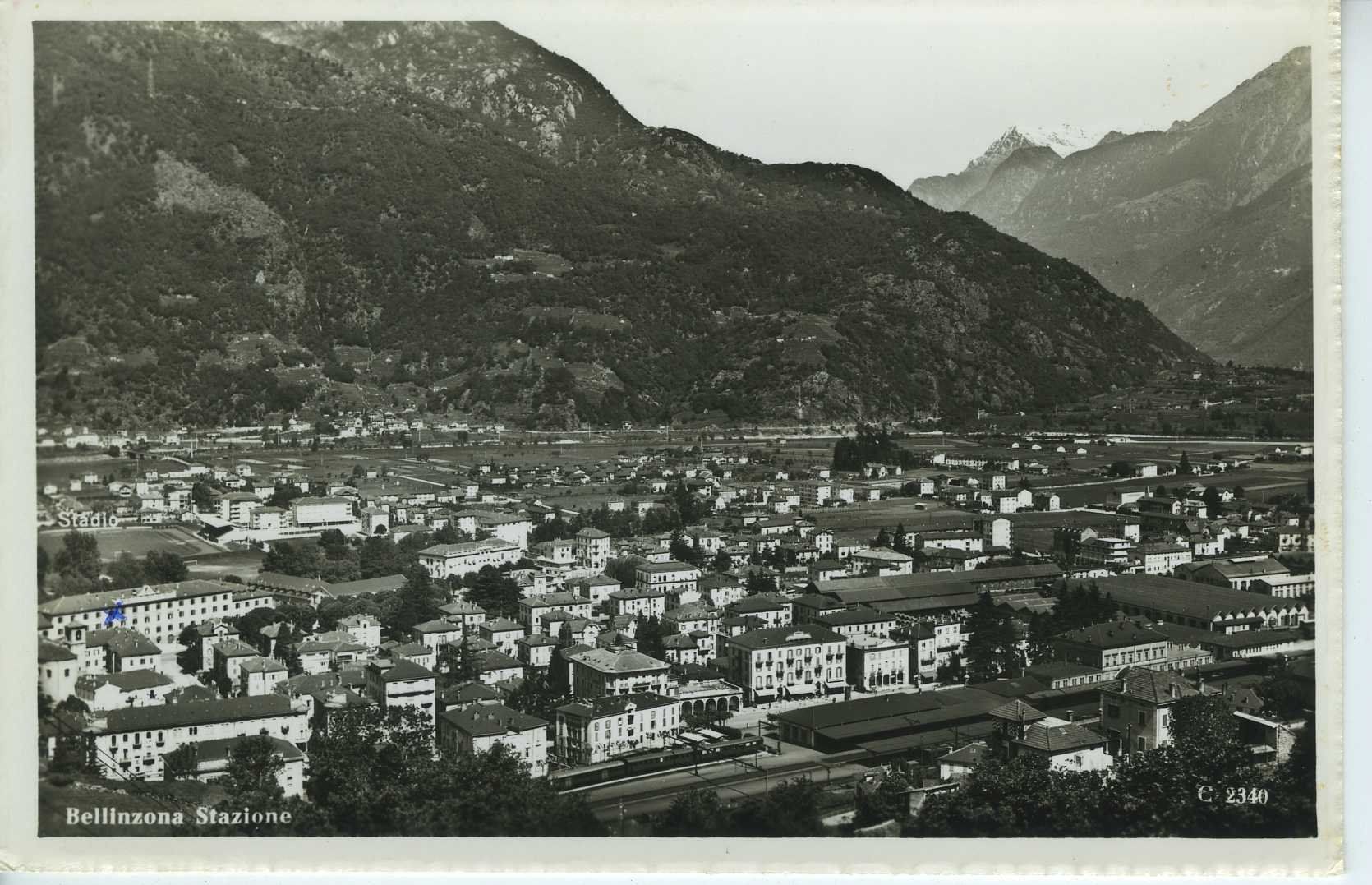 Ansichtskarten: Bellinzona Stazione – Gebraucht aus Schleitheim von Pmschlaate