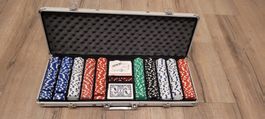 Poker-Set guter Zustand