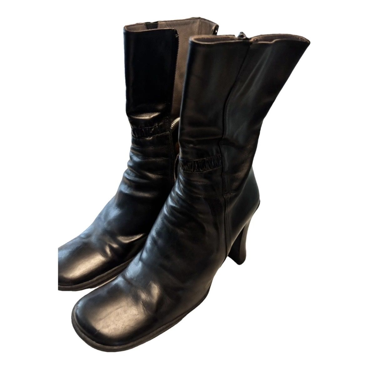 Damenschuhe: Vintage IXOS leather boots – Gebraucht aus Basel von schrankrume