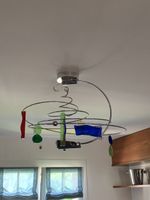 Lustre Artemide MiTo – Toni Cordero – verre coloré & chrome