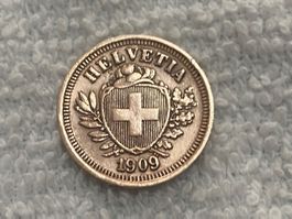 1 centime/Rappen 1909