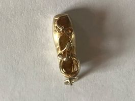 Pendentif chaussure de ballet vintage argent 925