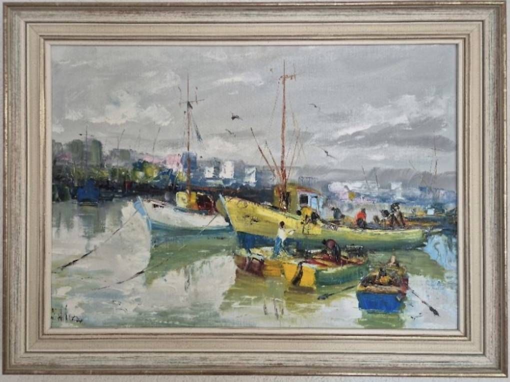 Dipinti: Fischerhafen – Usato da Wetzikon ZH venduto da mat_z2k6