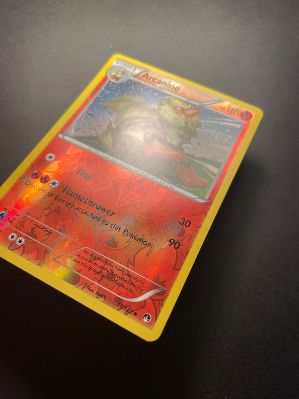 Pokémon Carte collezionabili: Arcanine Breakpoint Reverse Holo 11/122 – Usato da Zürich venduto da pokemon_cards 1