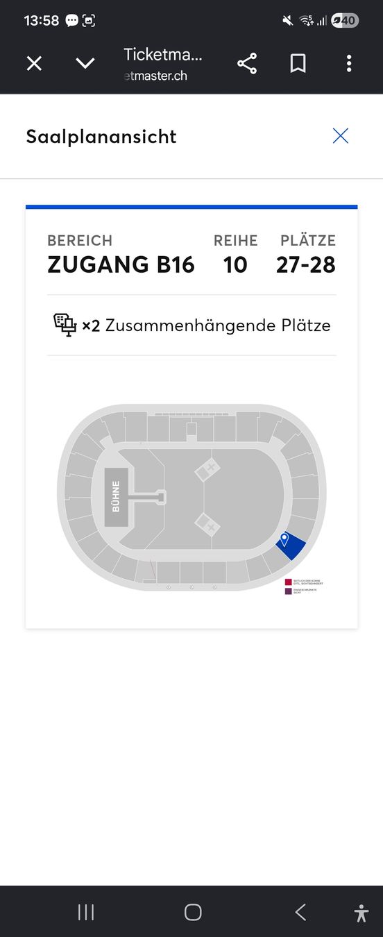 Biglietti: Linkin Park 2x Platin-Tickets 30.6.2026  – Nuovo e nell'imballaggio originale da Bassersdorf venduto da lalauram