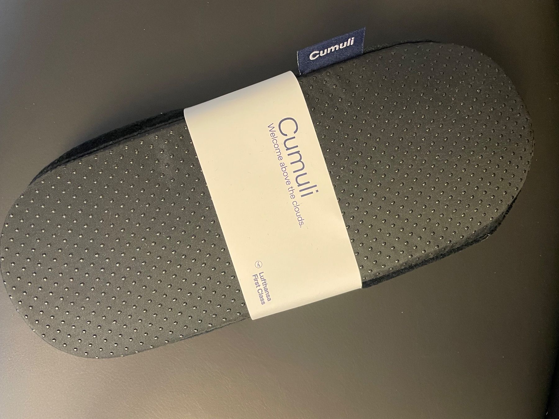 Scarpe da uomo: **NEU** Lufthansa First Class Slipper – Nuovo e nell'imballaggio originale da Rafz venduto da DOMBEC 1