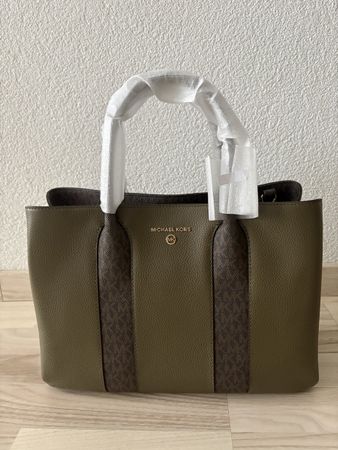 Michael Kors Handtasche, neuwertig, Khaki-Braun Top!